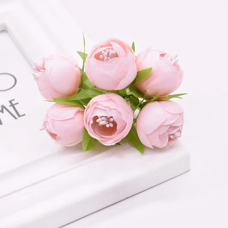 

Искусственные розы CYZQ, шелк, 12 шт., 2,5 см