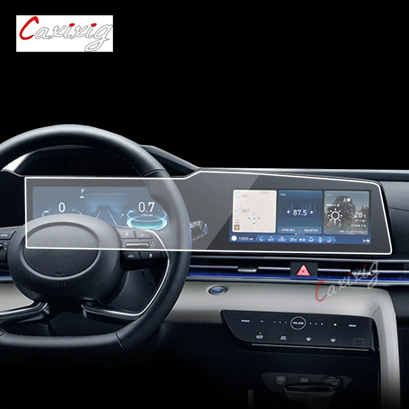 

Для Hyundai Elantra 2021 2022Car GPS навигация телефон экран ТПУ пленка защита экрана против царапин внутренняя установка