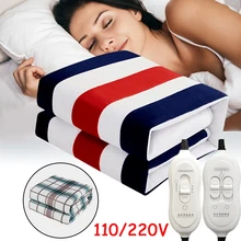Electric Blanket 220/110V Thicker Heater Heated Blanket Mattress Thermostat Electric Heating Blanket Winter Body Warmer