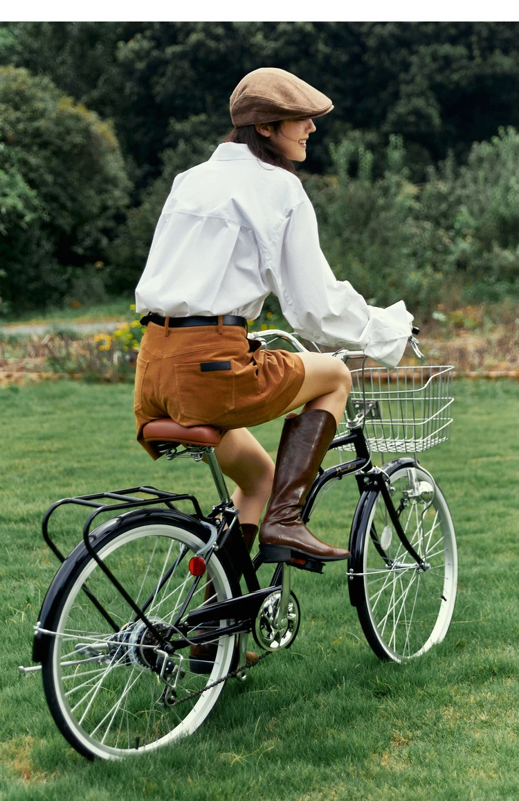 AAA 2024 летние корейские повседневные однотонные блузки с отложным воротником