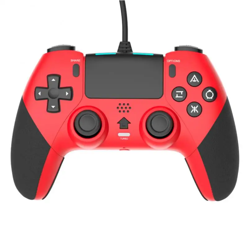 

Usb Gaming For Ps4 For Gamer Gaming Joystick With Macro Programming Boy Christmas Gift With Vibration Six-axis Function