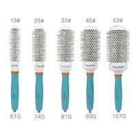 2022 hairbrush professional round curl hair brush ceramic ions comb fashion salon hair styling tools hairdressing comb
