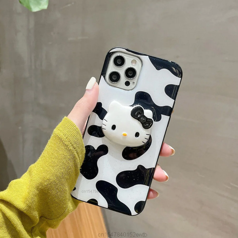 Tanie Sanrio Kawaii Gothic Hello Kitty Pokrywa Dla IPhone 13 12 11 Pro Max XS XR X 7 8 Plus Przypadku Luksusowy Projektant Dla Kobiet Lolita Dziewczyny Cena Sanrio Kawaii Gothic Hello Kitty Pokrywa Dla IPhone 13 12 11 Pro Max XS XR X 7 8 Plus Przypadku Luksusowy Projektant Dla Kobiet Lolita Dziewczyny