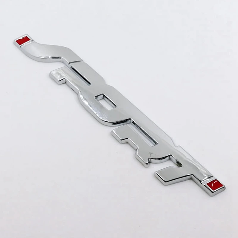 2X SPORT Logo Emblem Car Trunk Fender Badge 3D Sticker Metal Decal Accessory Silver |