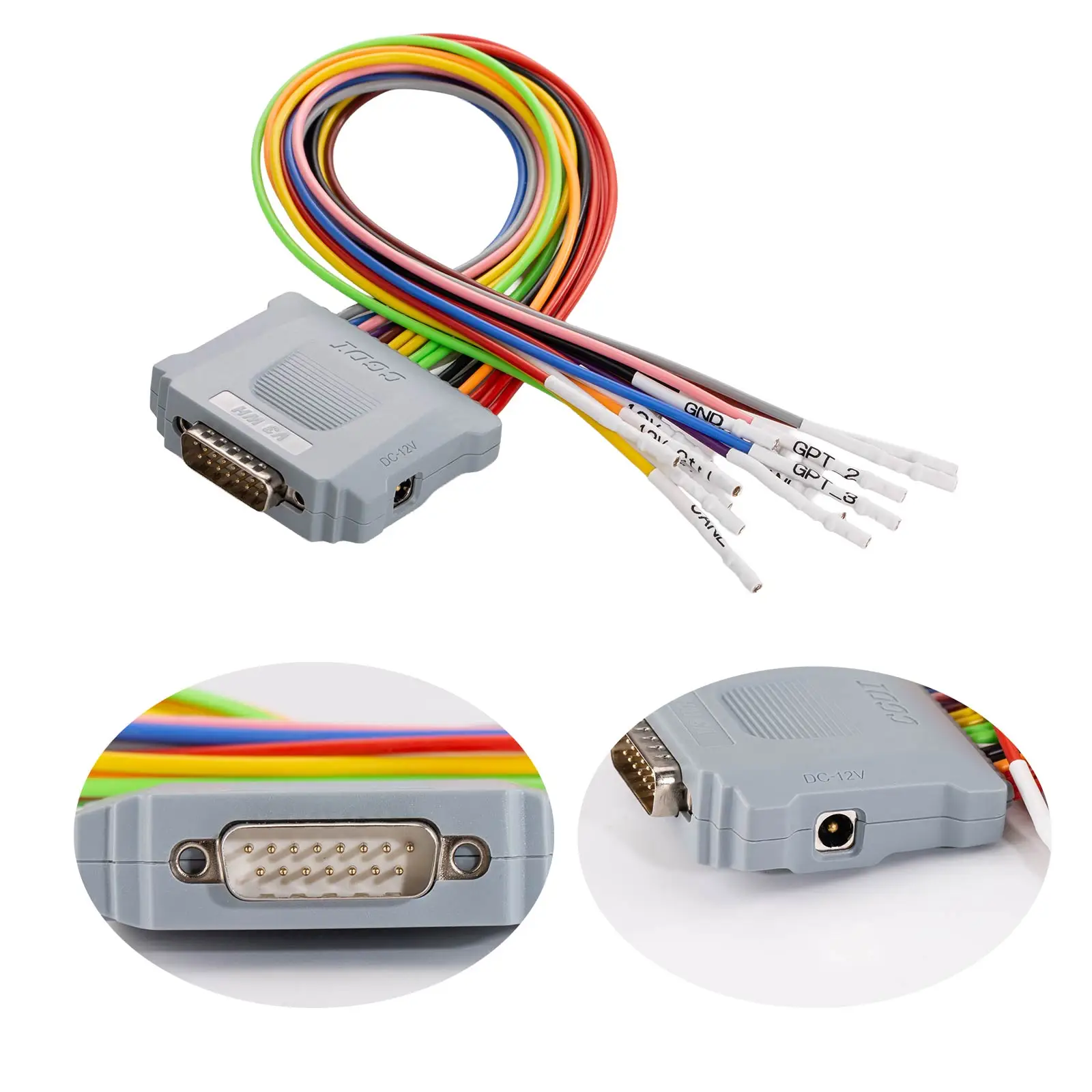Новый адаптер-кабель CGDI CG Super DB15 (16-контактный) для FC200 с новым контроллером 12В и GPT-4 для чтения и записи ЭБУ (модель 2026 года) (art.: 3920dc9dc7bf7) - 3920dc9dc7bf7