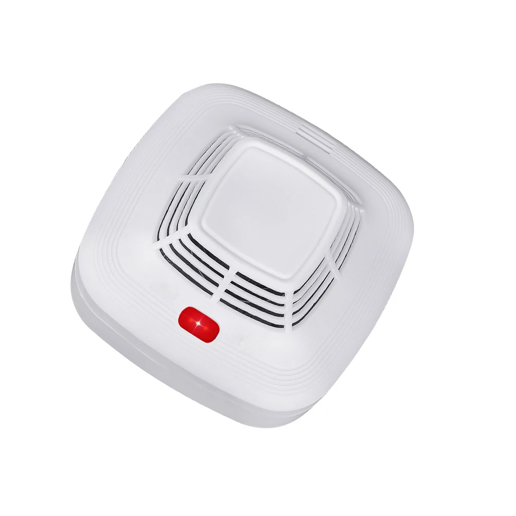 

Wireless Air Leakage Fog Detector Living Room Sensitive Sound Light Alarms Sensor Firealarm Home Office Hotel Security