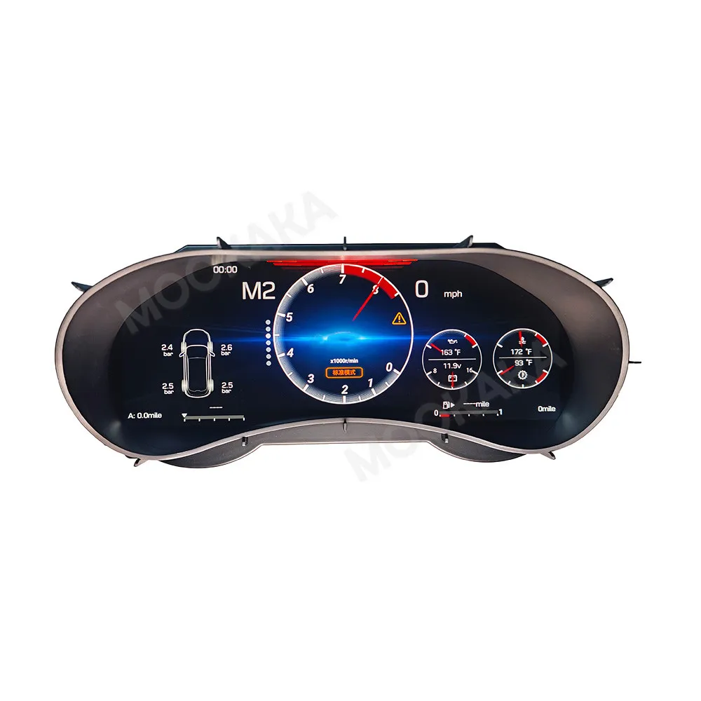 Цифровая приборная панель для Infiniti Q50 Q50L Q50S Q60 2014-2022 с CarPlay, ЖК-дисплеем, спидометром и виртуальным кокпитом (art.: 3920dbf168bbd) - 3920dbf168bbd