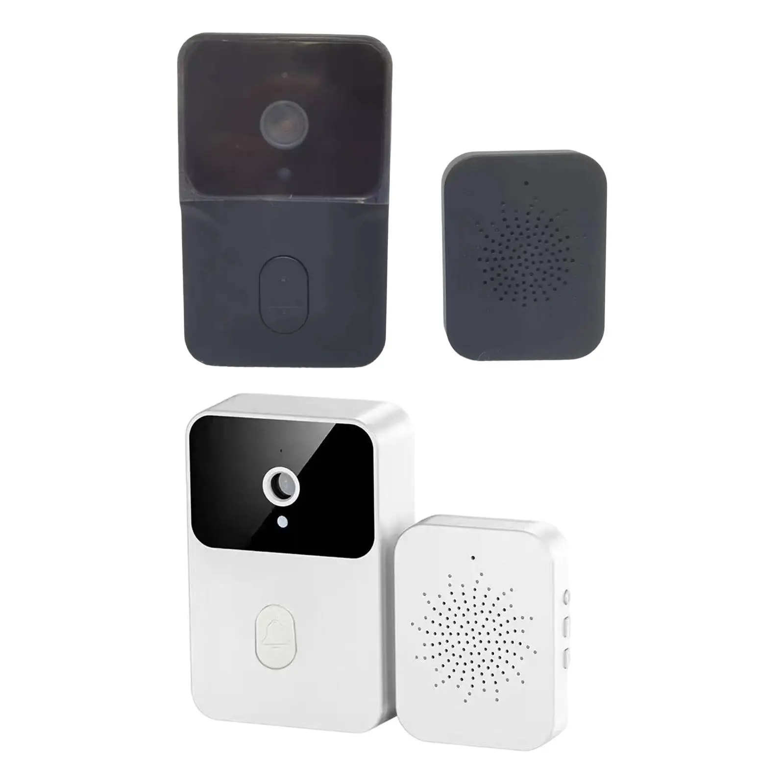 Wireless Doorbell Camera Real Time Video Two Way Audio Easy 