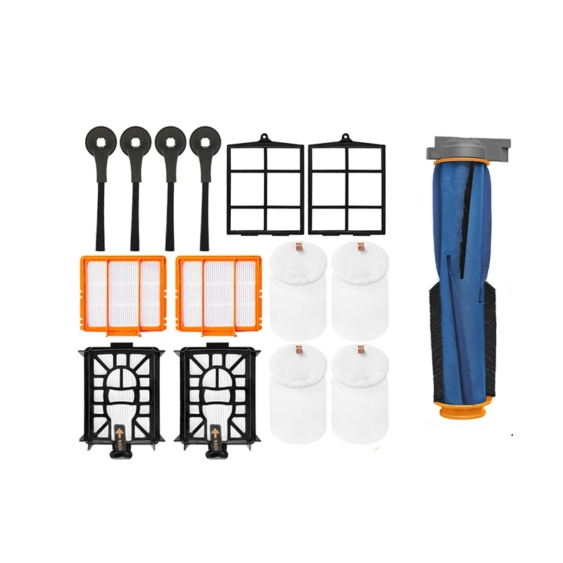 

Replacement Parts Kit For Shark AV2501AE/AV2502AE Robot Vacuum Cleaner Spare Parts Main Side Brush Filter Primary Filter