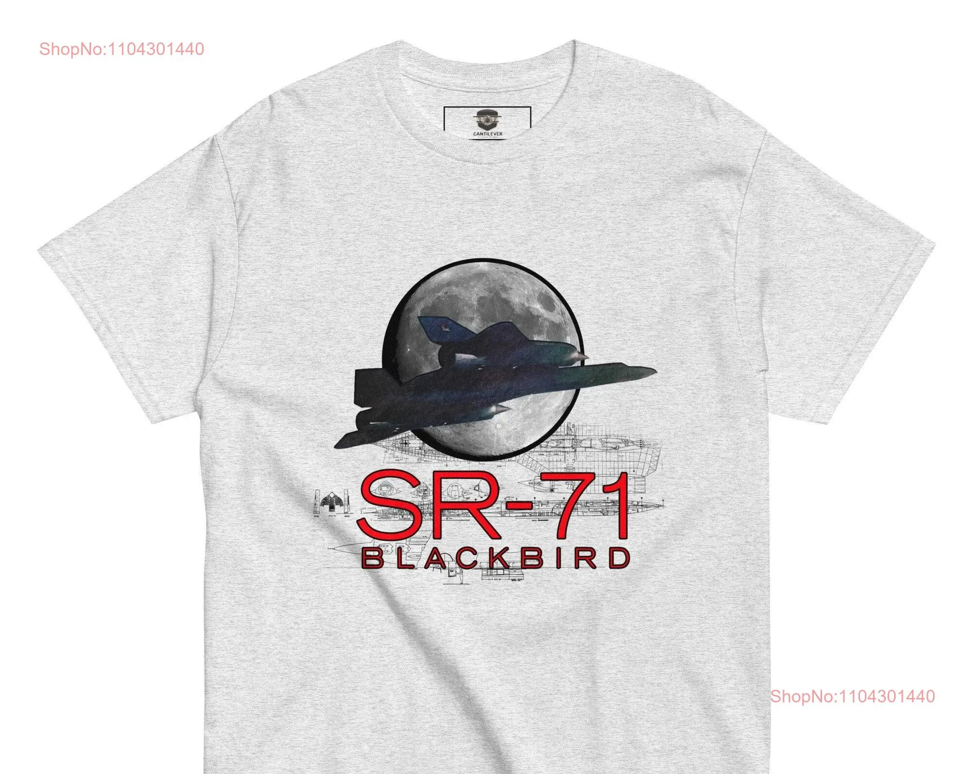 SR71 Футболка Blackbird с длинными или короткими рукавами