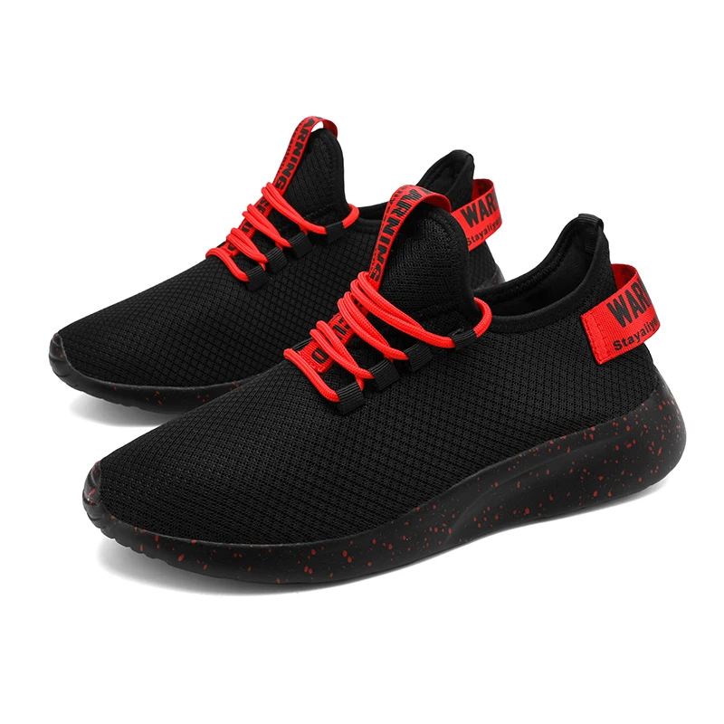 Men's and Women's Casual Shoes Fashion Breathable Lace-up Sneakers 2022 New Mesh Sneakers Flat Running Shoes Size 38-47