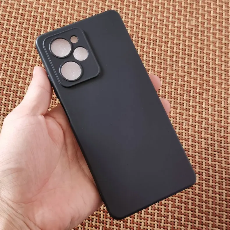 Чехол Funda для Xiaomi Poco X5 Pro Redmi Note 12 Speed Edition Ультратонкий Мягкий силиконовый чехол