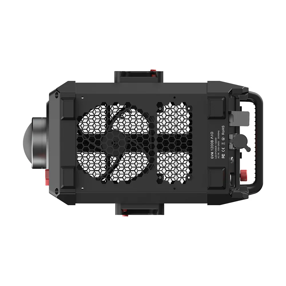 GVM SD1200B AIO 1200W Фотографический COB Bi-Color LED-светильник с точечным источником света для видеосъемки, дневной свет, прожектор для студии, постоянное освещение (art.: 3920d9e5bc73a) - 3920d9e5bc73a