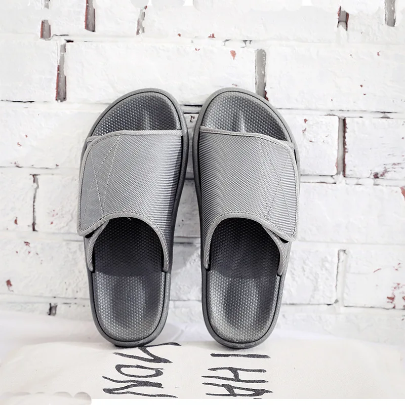 

Мужские тапочки с открытым носком; Летняя уличная/домашняя модная обувь; Мужские тапочки с открытым верхом; Удобная неограниченная обувь, увеличивающая рост