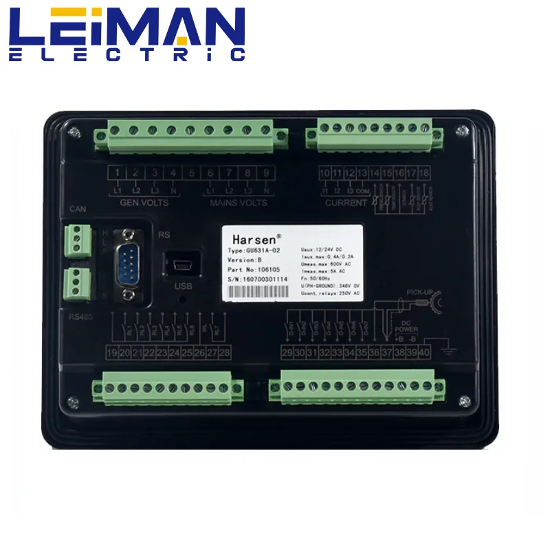 Контроллер генератора GU631A Harsen управление генератором автоматическое модулем