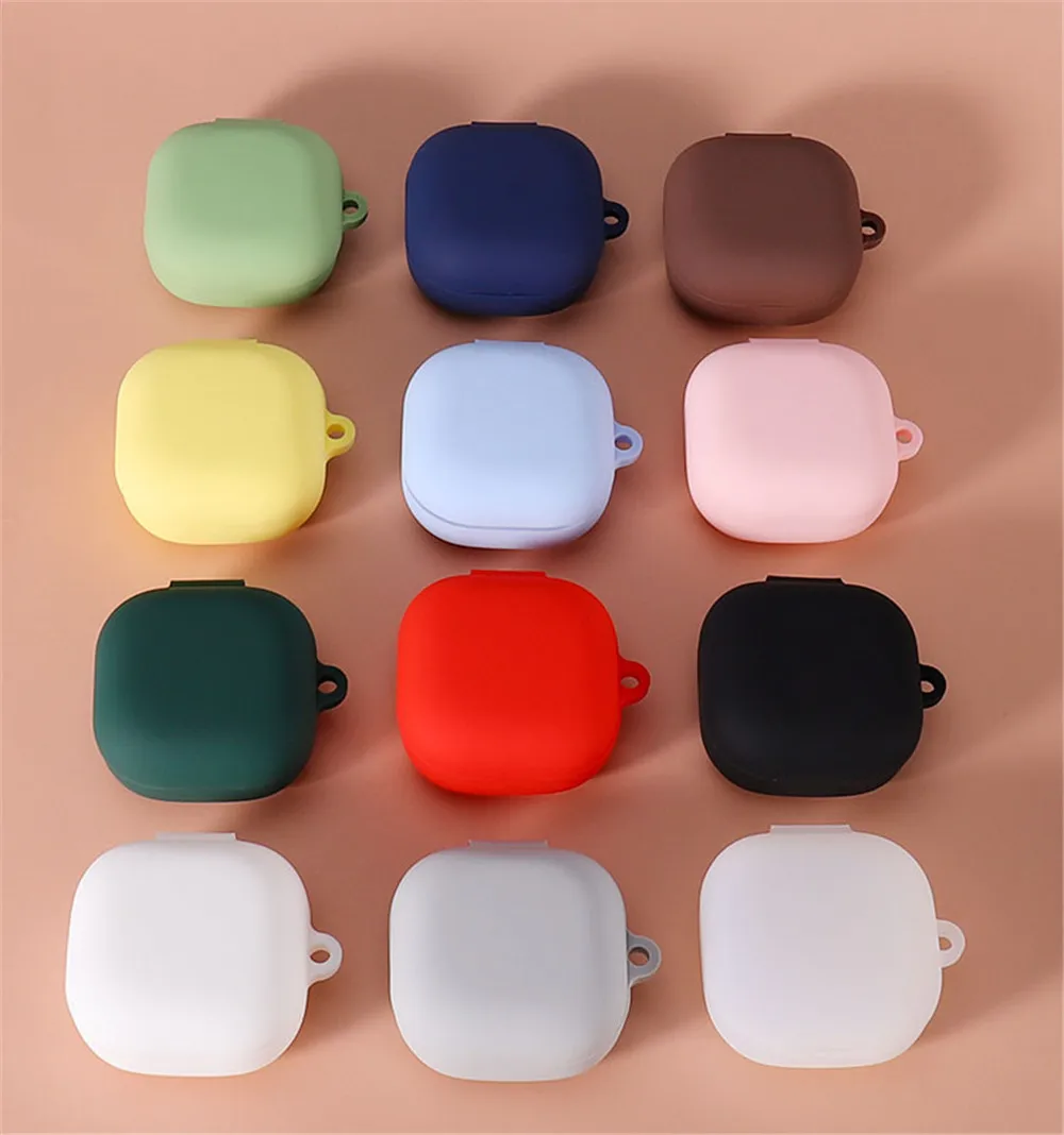 

for Samsung Galaxy Buds 2 Pro Coque Cute Soft Skin Silicone Case Cover For Galaxy Buds Live Buds Pro Buds 2 Capa Coque Funda