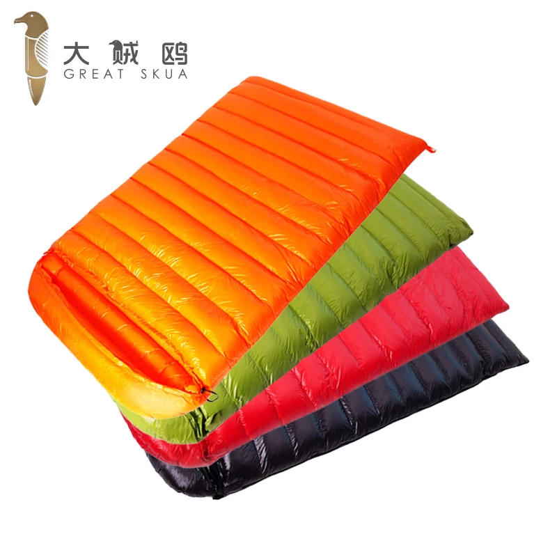 

GREAT SKUA Large White Duck Down Envelope Style Men and Women Double Sleeping Bag for 2 Person Adult Camping Travel Hunt
