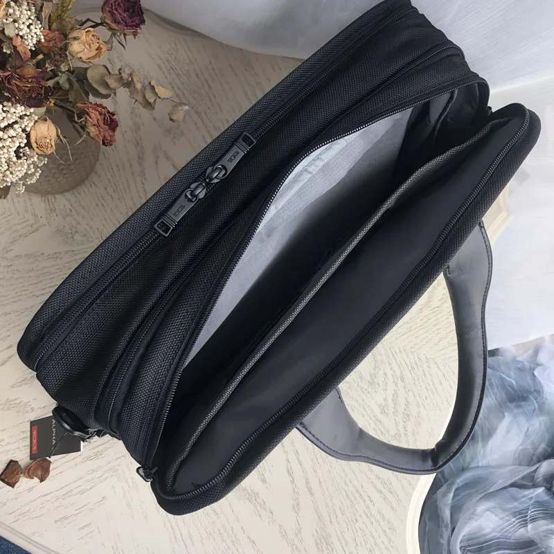 TumI Men's Backpack Alpha 3 Series Ballistic Nylon Portable Laptop Bag Briefcase Document Bag Designer backpack Mochila Hombre