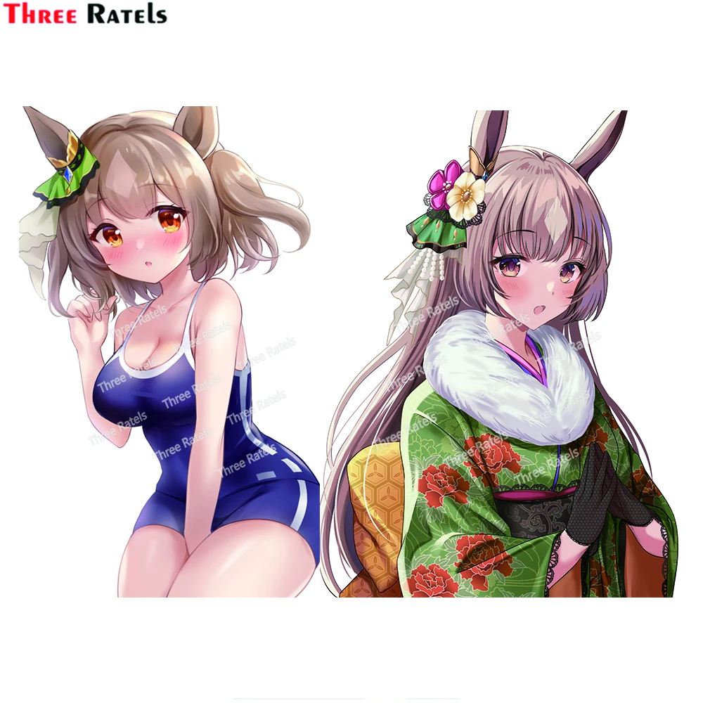 

Three Ratels H615 Satono Diamond Umamusume Stickers And Decals For Passat B5 Sexy Cute Cartoon Anime Girl Anti Scratch Film