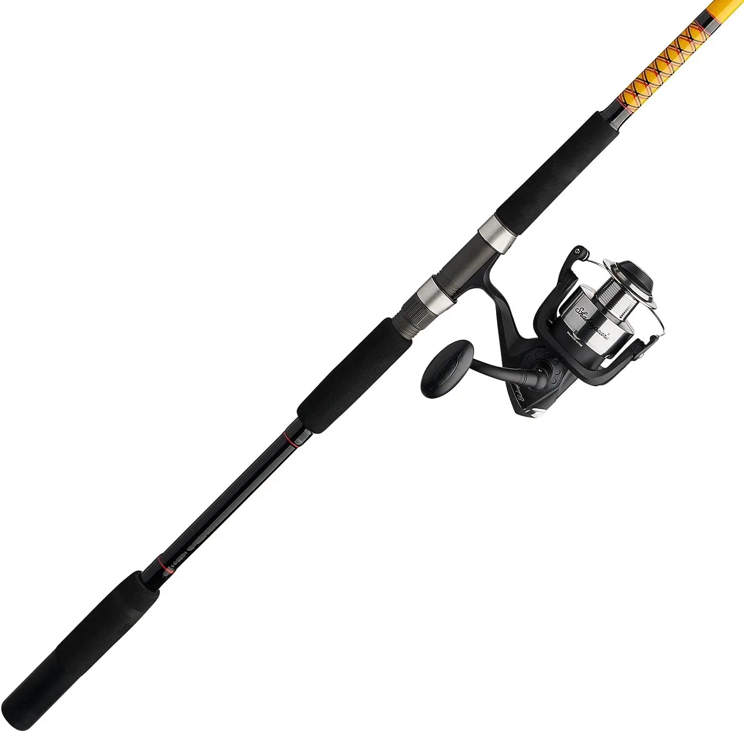 

Spinning Reel and Fishing Rod Combo,/Red/Yellow