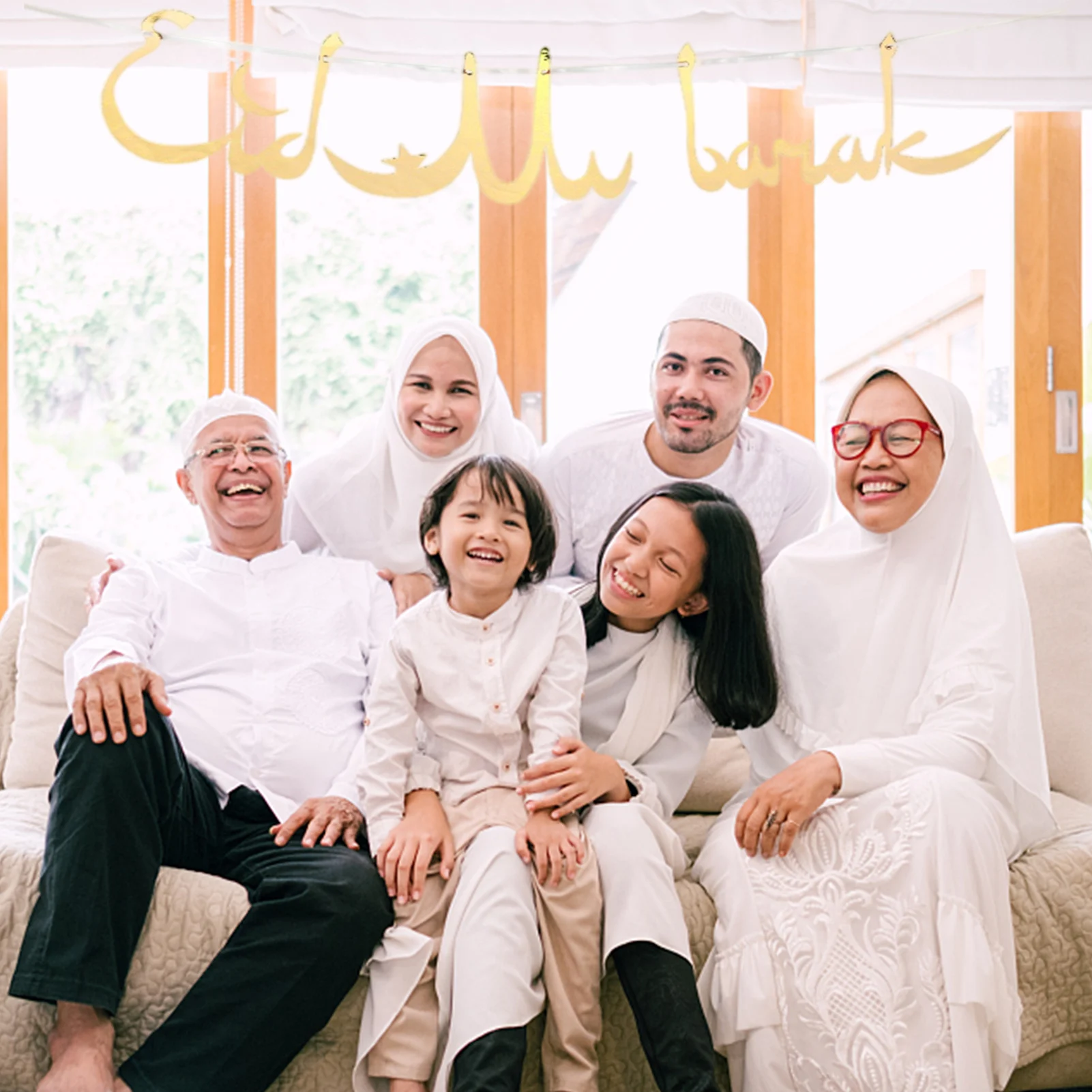 

Eid Mubarak Banner Ramadan Banner DecorationsEid Party Decorations Islamic Home Decor For Wall Or Door Festival Supplies