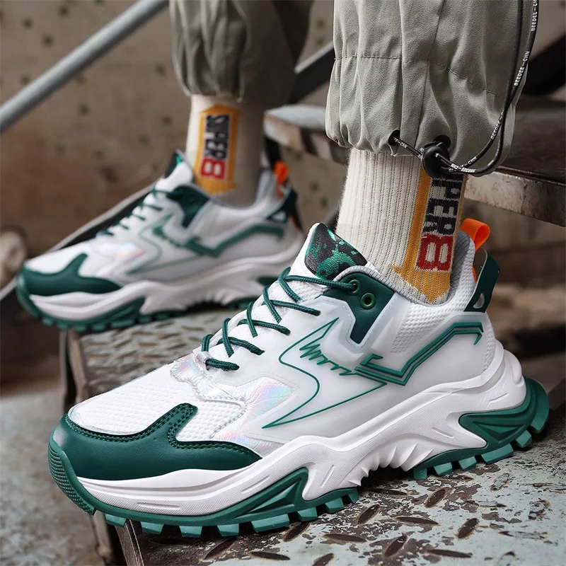 Men's Sneakers Breathable Platform Men Casual Shoes Outdoor Running Sports Shoes Non-Slip Fashion Male Tennis Free Shipping 2022