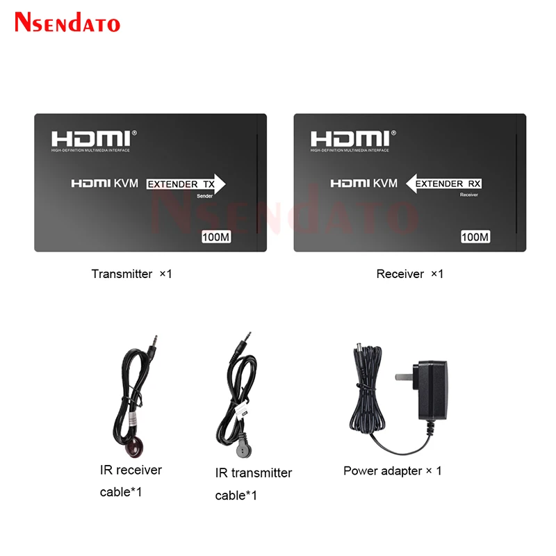 Адаптер HDMI для ТВ-приемника HDCP 4K 100 м RJ45 |