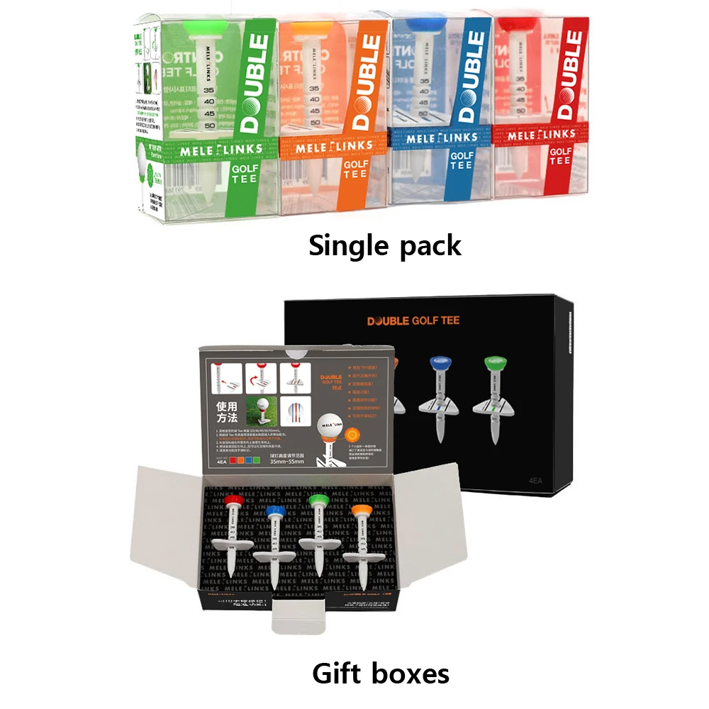 4PCS Golf Tacks Golf Practice Golf Ball Holder Golf Tees Outdoor Mini Golf Training Aids Accessory Ball Stud Golf Supplies