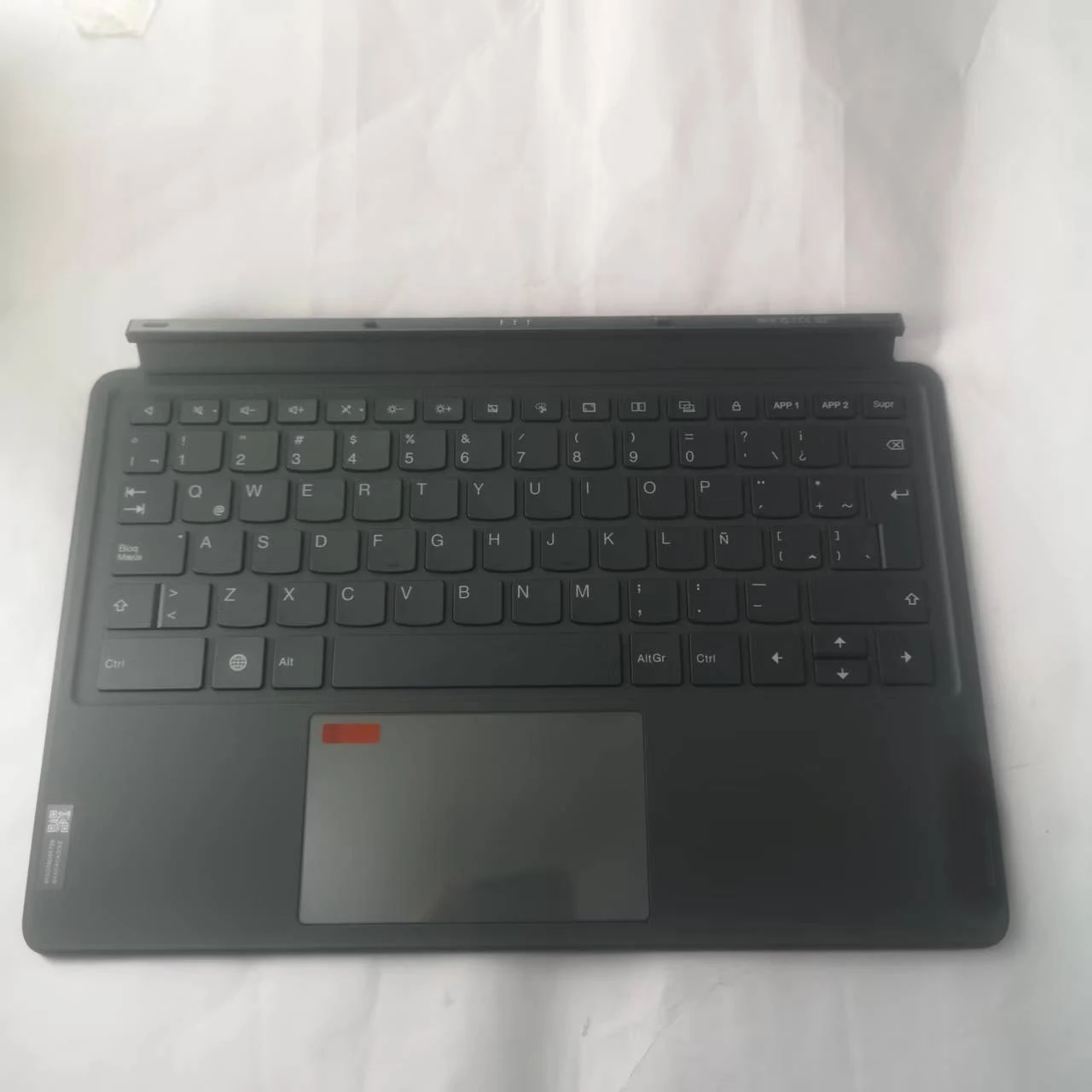 Фото Новая магнитная клавиатура для планшета KB566U для Lenovo Xiaoxin Pad Pro 2025 12.7 дюймов 2-го поколения TB375FC с поддержкой испанского и швейцарского языков №2