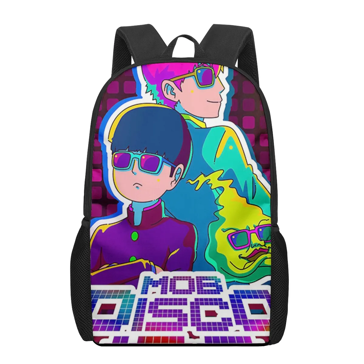 Mob Psycho 100 3D Pattern School Bag for Children Girls Boys Casual Book Bags Kids Backpack Boys Girls Schoolbags Bagpack