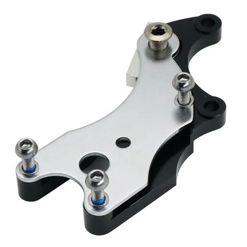 

No Disc Brake Fixed Seat Rear Disc Brake Adapter Converter Durable Steel Alloy Rear Disc Brake Conversion Kit Bike Accessories