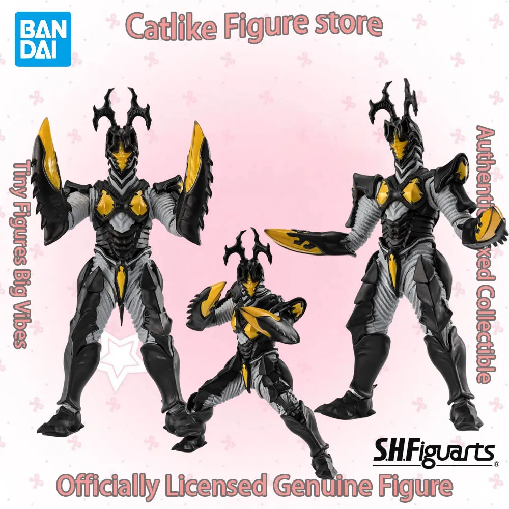 Фото Новая оригинальная фигурка Bandai Shfiguarts Ultraman Ginga S The Spacedinosaur Hyper-Zetton в наличии, модель аниме-персонажа, коллекционный предмет №1