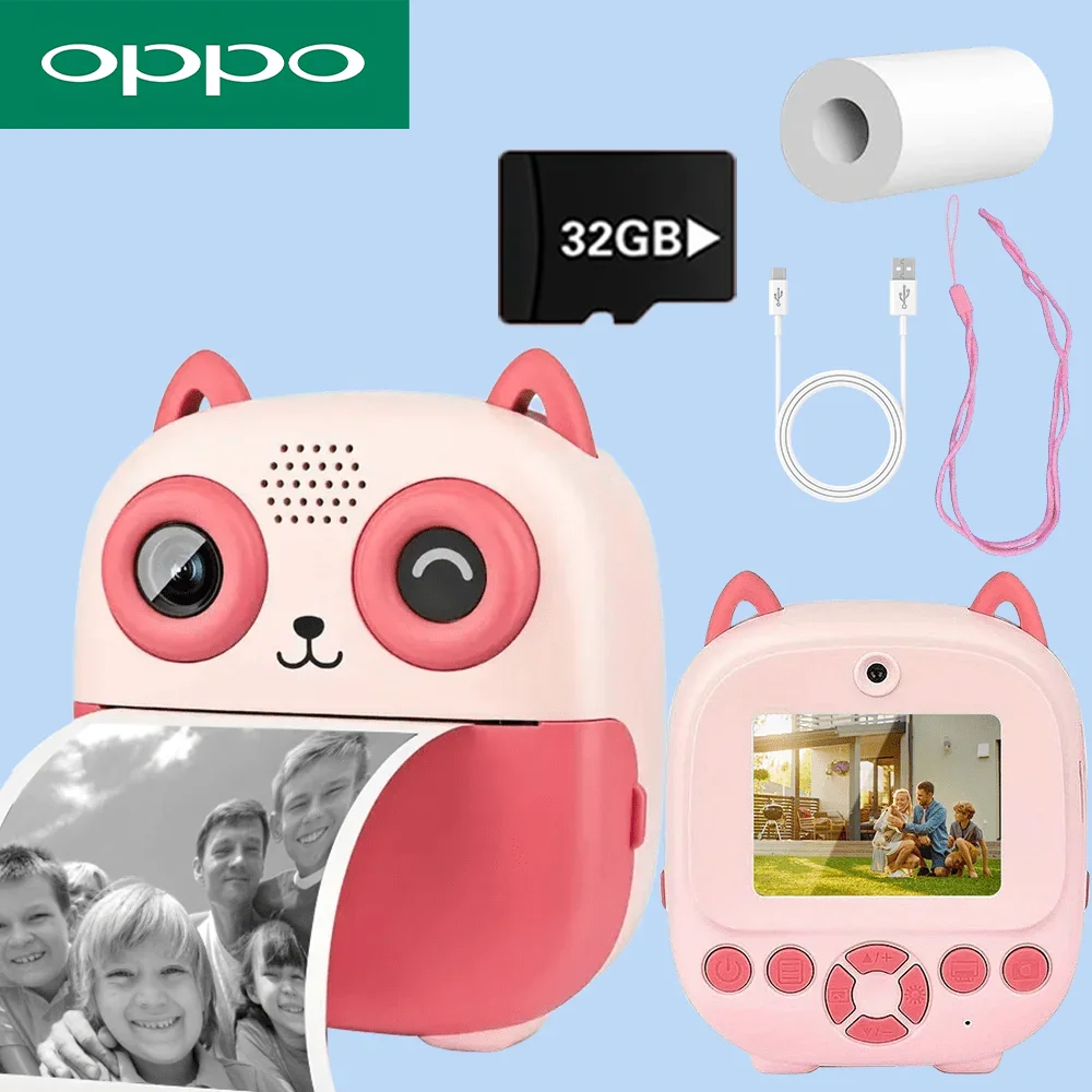 

OPPO детская цифровая камера с мгновенной печатью