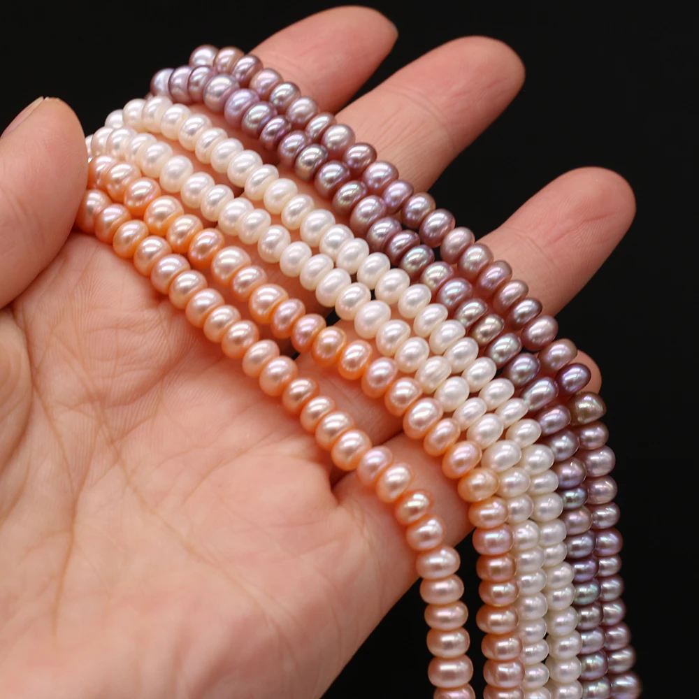 

Бусины Из Натурального пресноводного жемчуга, 5-6 см