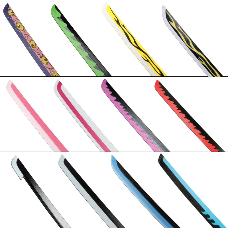 Оригинальный Косплей-меч Kimetsu no Yaiba из аниме оружие реквизит деревянная модель