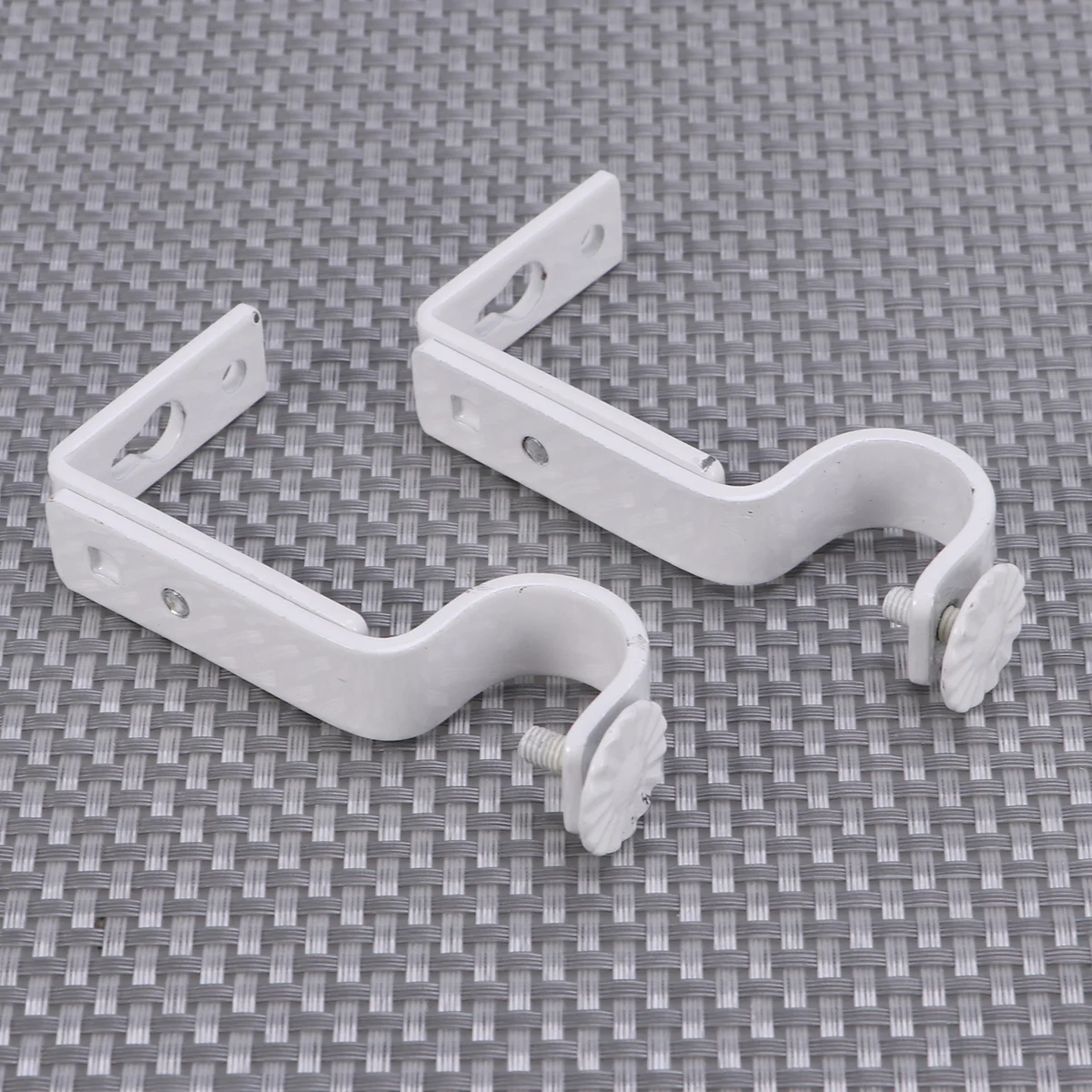 

Curtain Rod Bracket Holder Brackets Drapery Hooks Wall Holders Adjustable Rodshangers Copperpole Mounting Drilling Double Drill