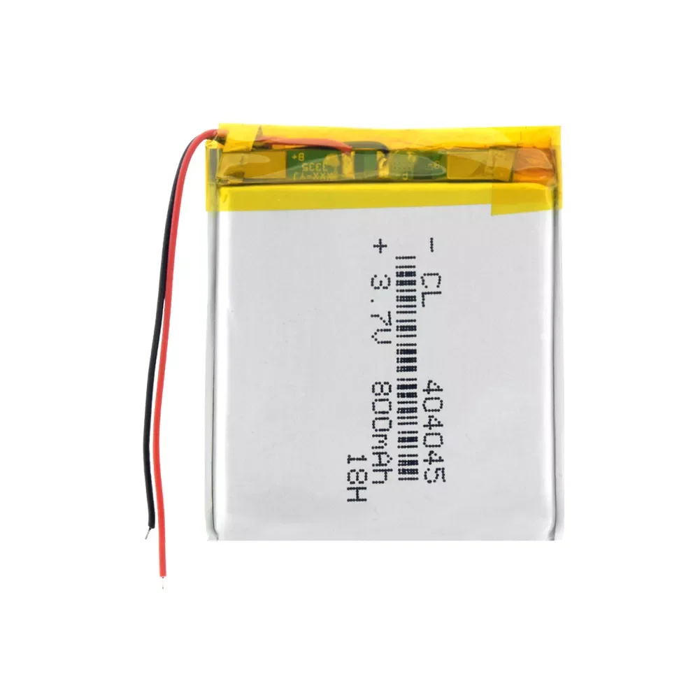 

404045 3.7V 404045 800mAh Li-Po Battery Rechargeable Lithium Li-ion Batteries For E-book LED Light Power Bank