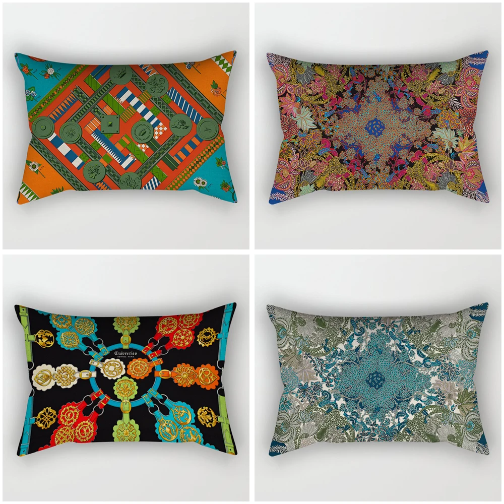 

Декоративный чехол для диванной подушки в скандинавском стиле, 40x60 см