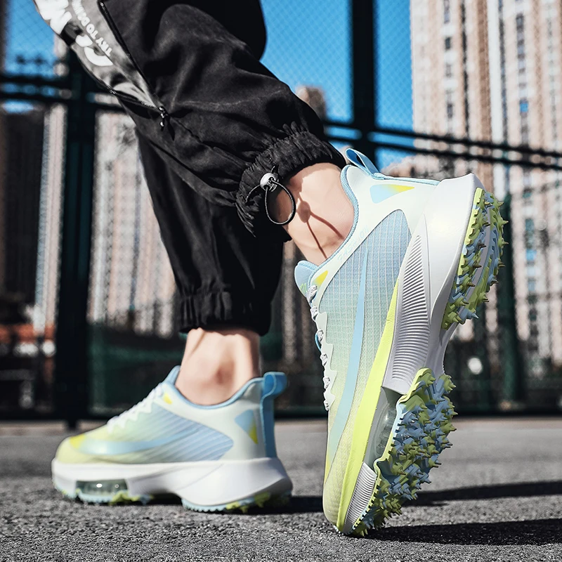 Brand Men Running Shoes Women Air Cushion Jogging Shoes Design Sneakers Men Mesh Breathable Sports Shoes Athletic Training Shoes