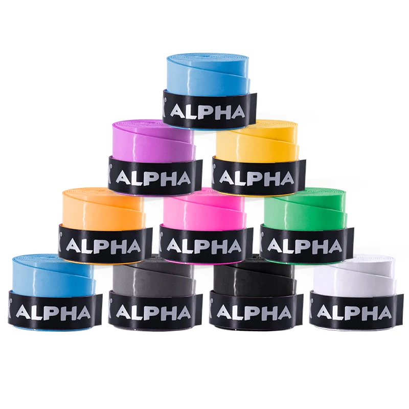 ALPHA 10 шт. липкая Нескользящая Абсорбирующая лента для теннисной ракетки |