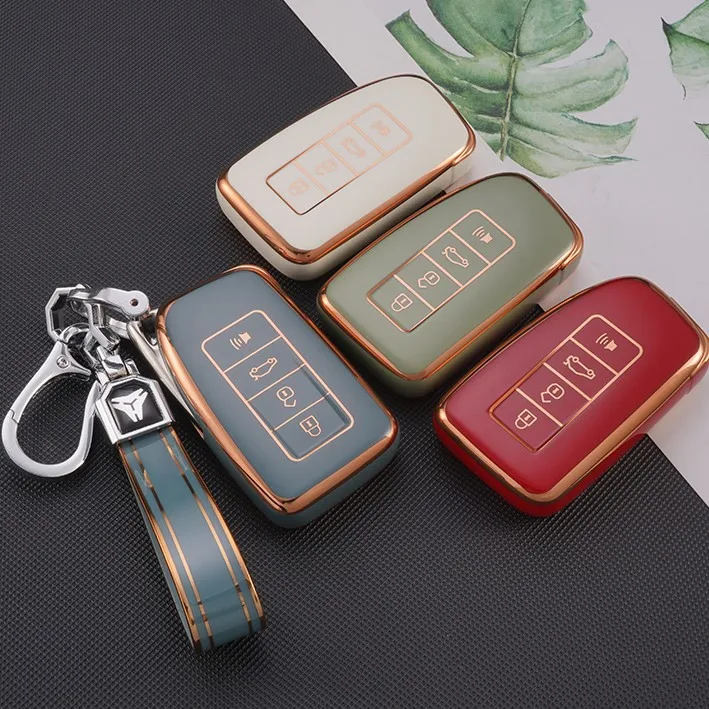 

TPU Car Remote Key Case Cover Shell Fob for Lexus NX IS RX ES GX LX LS UX GS 200 260 300 350 NX200 NX300 RX350 ES300 Keyless