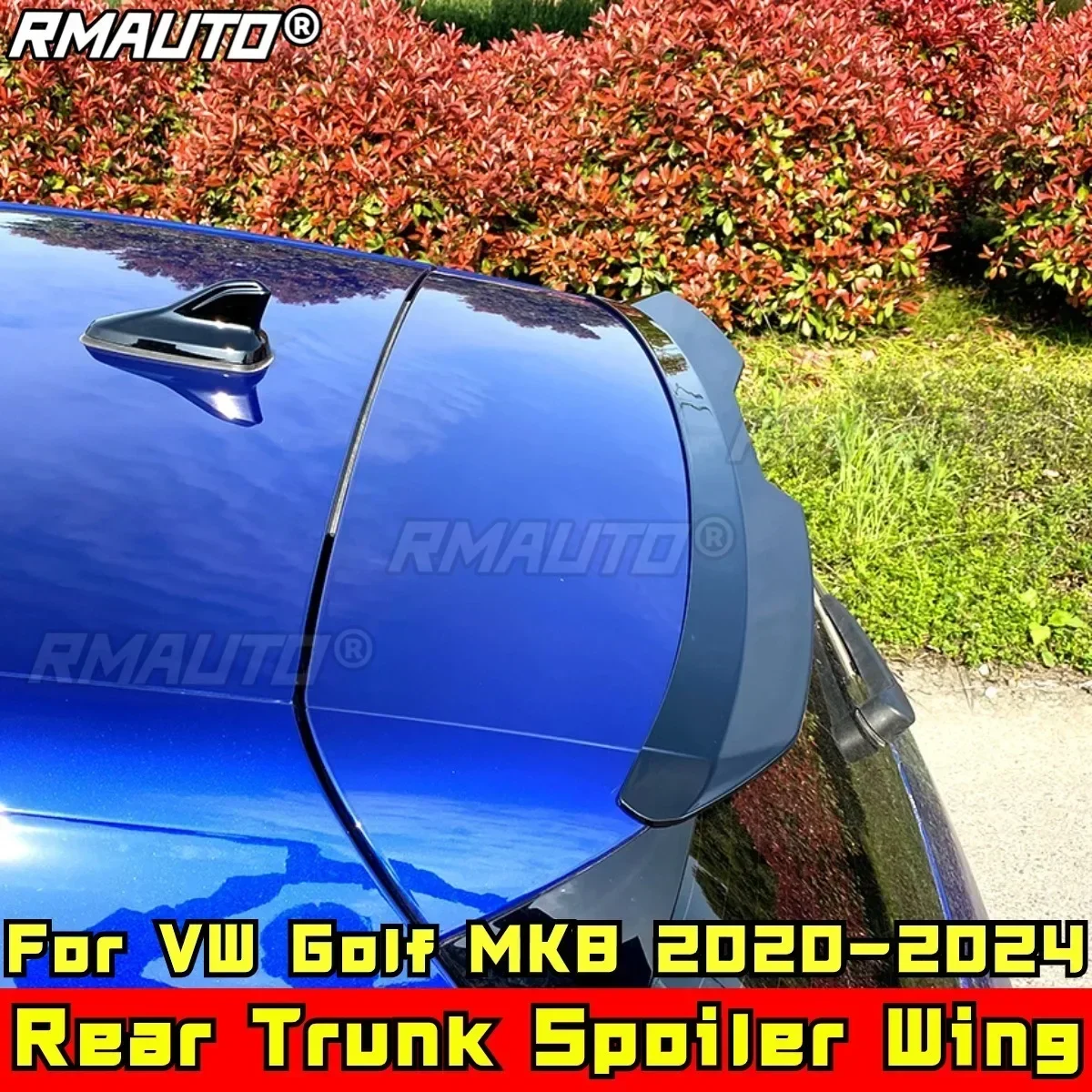 Комплект кузова Golf MK8 спойлер на заднее крыло спортивный стиль крышу для VW 2020-2024