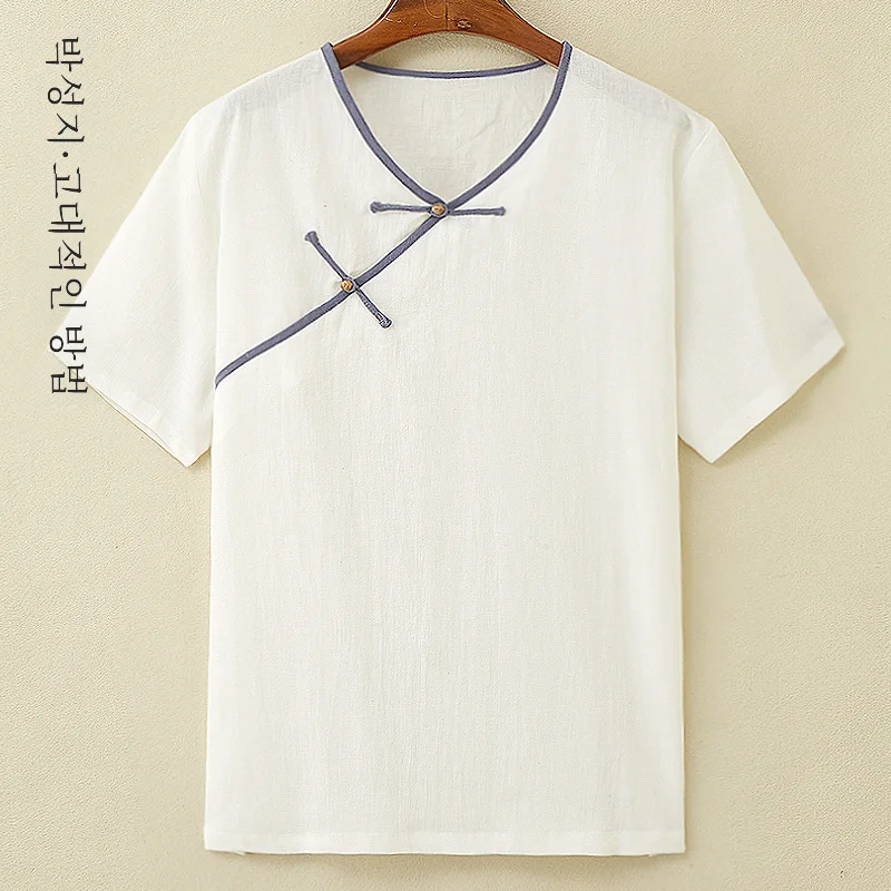 Мужской пуловер Park Juji футболка в стиле ретро китайский стиль тонкая льняная