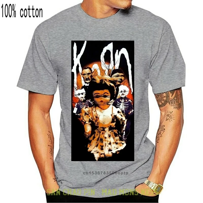 

Футболка Korn Dolls, размеры S, M, L, XL, XXL, Официальная футболка, металлическая футболка рок-группы, Новинка