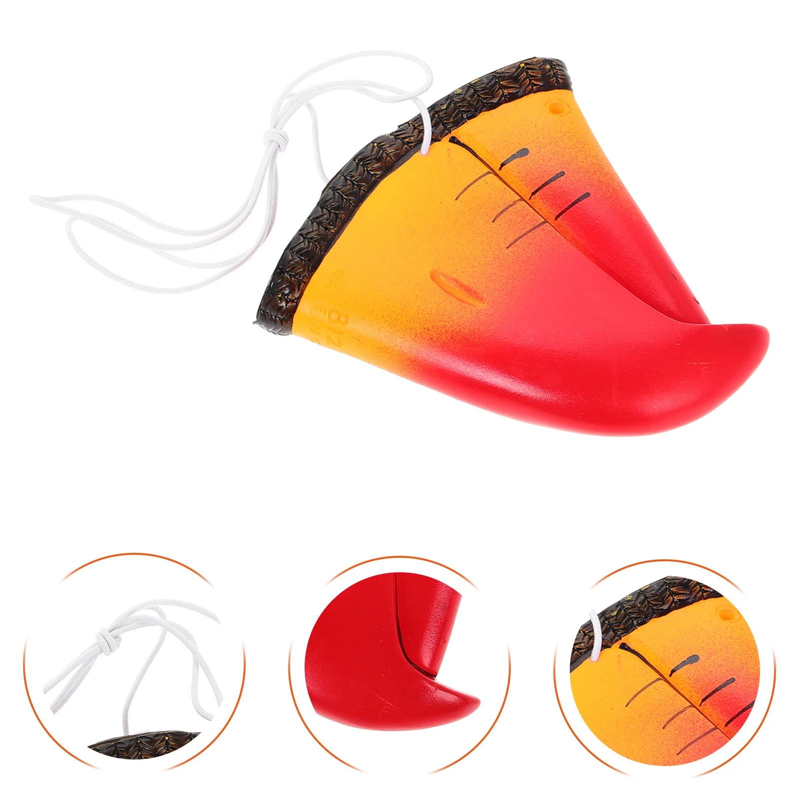 5 шт. Маска для носа попугая на Хэллоуин компактное цирковое платье лица