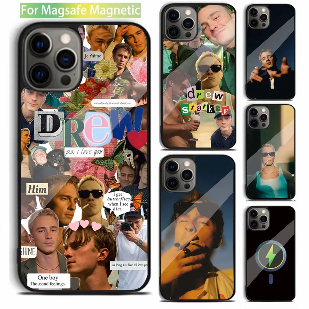 Магнитный чехол для iPhone 16 15 14 13 12 11 Plus Pro Max Mini Magsafe