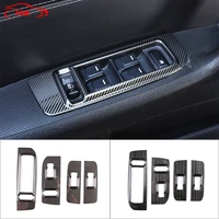 stainless steel car window glass lifting buttons frame cover trim for hummer h3 2005 2009 auto interior accessories