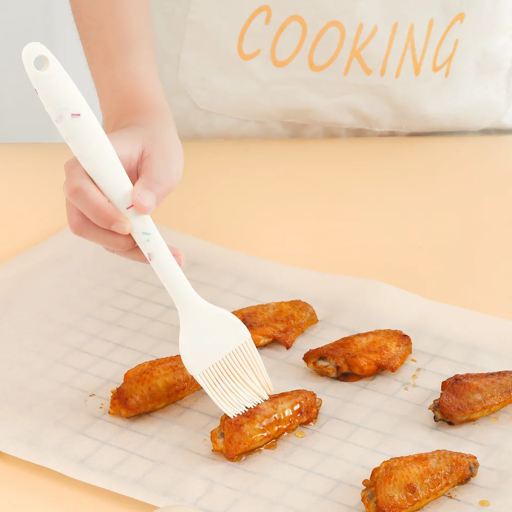 

Silicone Spatula Set Kitchen Utensils,Baking Cooking Mixing Heat Resistant NonStick Cookware Food Grade BPA Free Dishwasher Safe