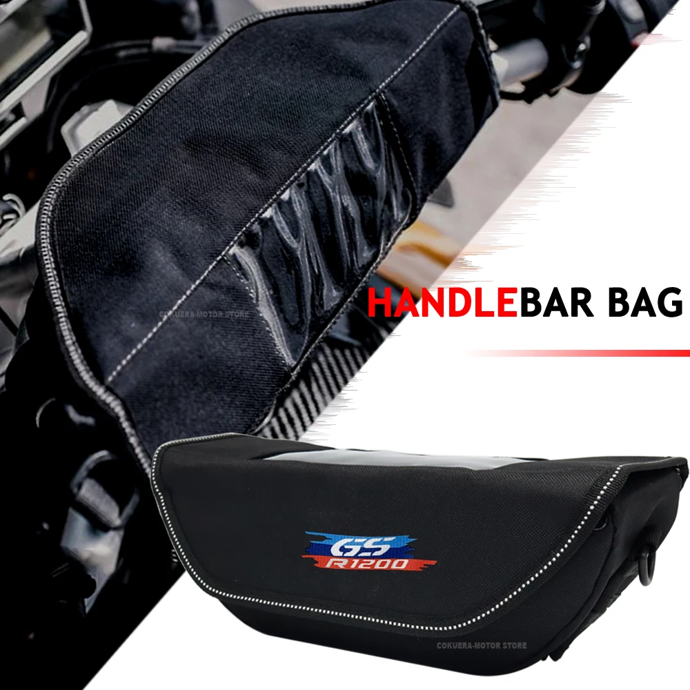 

FOR BMW G310GS G310GS-1 GS G310R G650GS G650X GS R1200 GS R1250 2023 new Waterproof motorcycle handlebar travel navigation bag