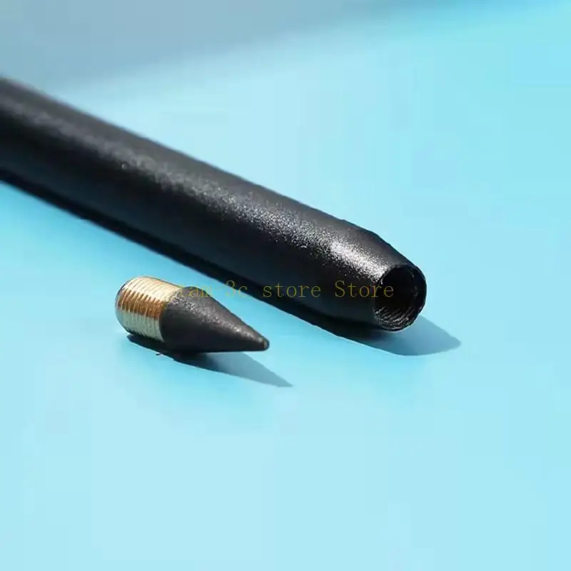 6 шт. стираемая вечная ручка с резиновым наконечником для сенсорного экрана